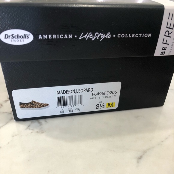 Dr. Scholl’s Madison Leopard Slip On Flats - Picture 2 of 8